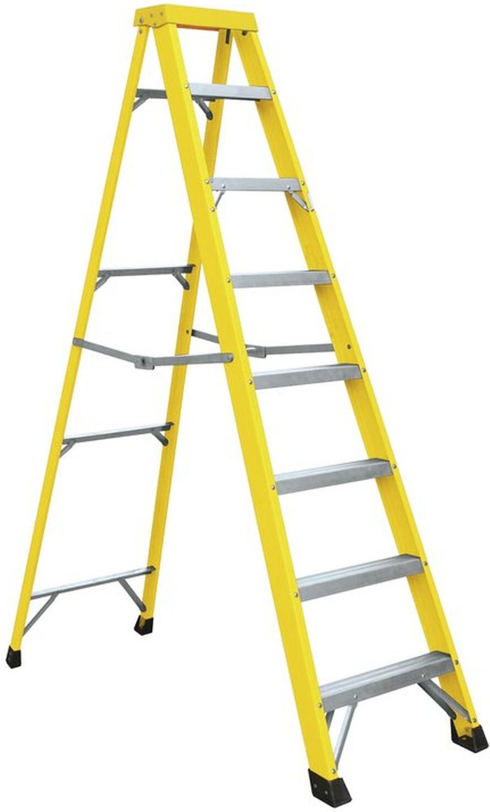 The Range | Draper Draper Fibreglass Step Ladder 7 Draper Draper Fibreglass Step Ladder 7