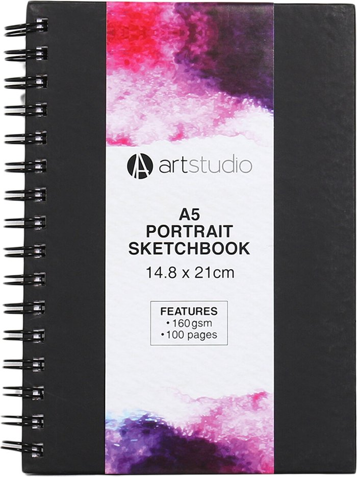 The Range | Crafty Club Portrait Sketchbook - A5 Crafty Club Portrait Sketchbook - A5