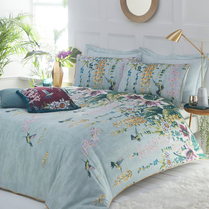 The Range | Paoletti Paoletti Hanging Gardens Single Duvet Cover Set Cotton Multi Paoletti Paoletti Hanging Gardens Single Duvet Cover Set Cotton Multi