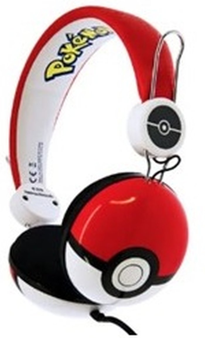 The Range | OTL OTL Pokeball Red Teen Stereo Headphones OTL OTL Pokeball Red Teen Stereo Headphones