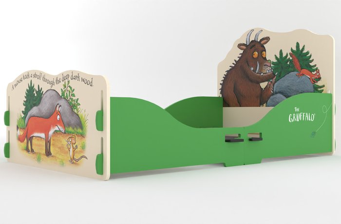 The Range | Kidsaw Ltd Gruffalo Childrens Toddler Bed Frame - Multi Kidsaw Ltd Gruffalo Childrens Toddler Bed Frame - Multi