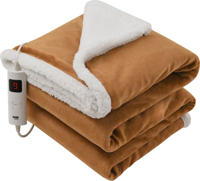 The Range | GlamHaus Heated Throw Electric Fleece Over Blanket Sofa Bed Large - Light Pink GlamHaus Heated Throw Electric Fleece Over Blanket Sofa Bed Large - Light Pink