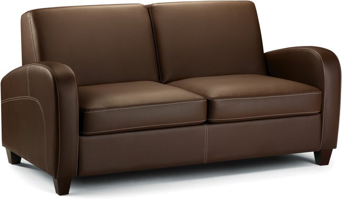 The Range | Julian Bowen Vivo Sofa Bed - Brown Julian Bowen Vivo Sofa Bed - Brown