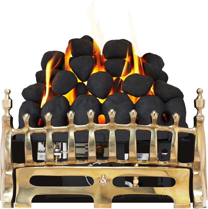The Range | Focal Point Fires Focal Point Blenheim Tray Manual Gas Fire - Chrome Focal Point Fires Focal Point Blenheim Tray Manual Gas Fire - Chrome