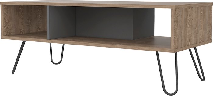 The Range | Core Products Vegas Coffee Table - Bleached oak & grey Core Products Vegas Coffee Table - Bleached oak & grey