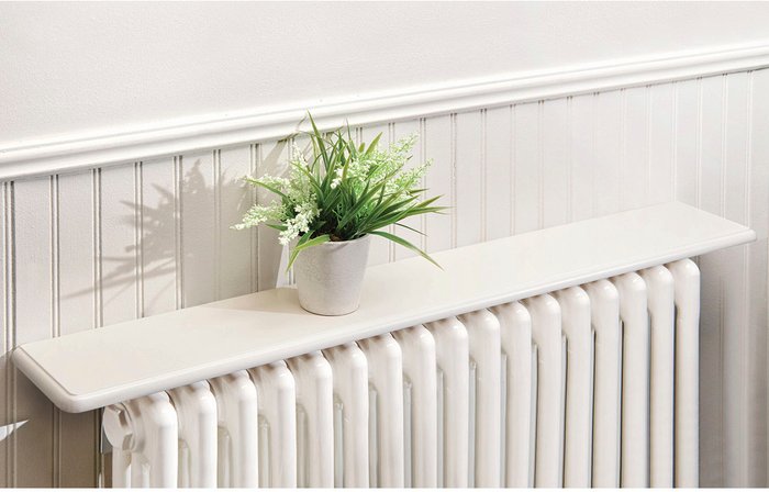 The Range | Greenhurst Easy Fit Radiator Shelves - Satin White / 91cm Greenhurst Easy Fit Radiator Shelves - Satin White / 91cm