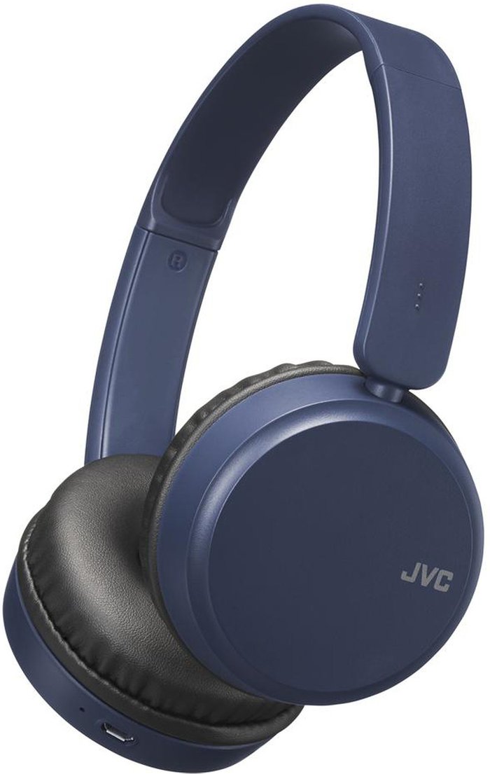 The Range | JVC JVC Deep Bass Bluetooth On Ear Headphones - Blue JVC JVC Deep Bass Bluetooth On Ear Headphones - Blue