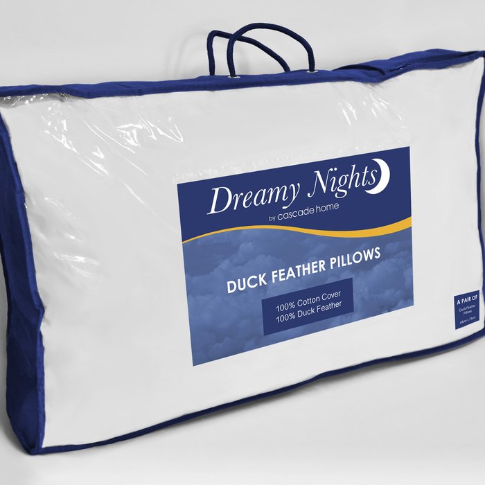 The Range | Cascade Home Duck Feather Pair of Pillows - White Cascade Home Duck Feather Pair of Pillows - White
