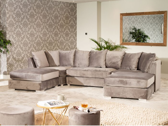 The Range | MPA Trading Rowan Corner Sofa - Grey MPA Trading Rowan Corner Sofa - Grey