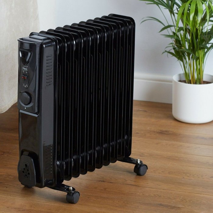 The Range | Neo Direct Neo Direct Neo 9 Fin 2kW Electric Oil Filled Radiator - Black Neo Direct Neo Direct Neo 9 Fin 2kW Electric Oil Filled Radiator - Black
