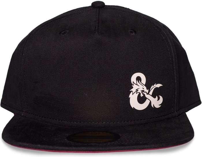 The Range | Hasbro HASBRO Dungeons and Dragons Logo Snapback - Black Hasbro HASBRO Dungeons and Dragons Logo Snapback - Black