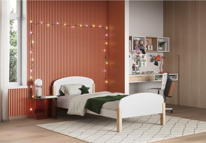 The Range | Noomi Seto Single Bed - White Noomi Seto Single Bed - White