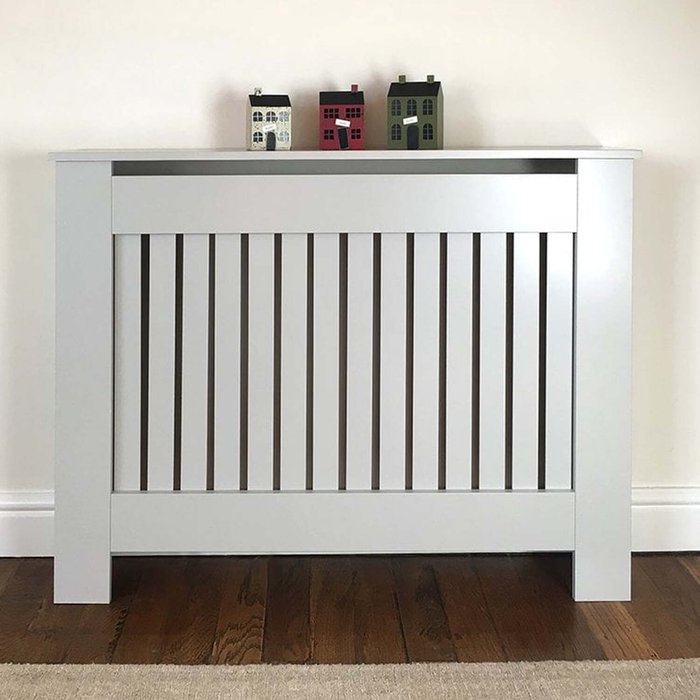 The Range | At Home Comforts At Home Comforts Vertical Slat Painted Grey Mdf Rad Covers Small At Home Comforts At Home Comforts Vertical Slat Painted Grey Mdf Rad Covers Small