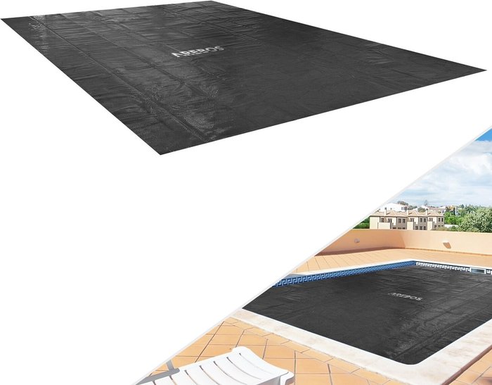 The Range | Arebos Pool Solar Foil Cover - Black Arebos Pool Solar Foil Cover - Black
