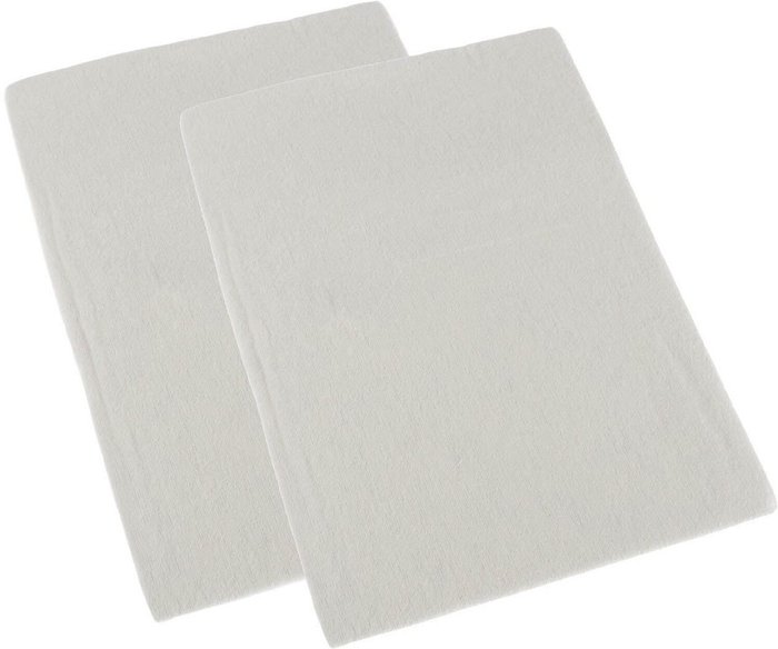 The Range | Homescapes Brushed Cotton Cot Flat Sheet Pair Cotton, 100 x 150 cm - Cream Homescapes Brushed Cotton Cot Flat Sheet Pair Cotton, 100 x 150 cm - Cream