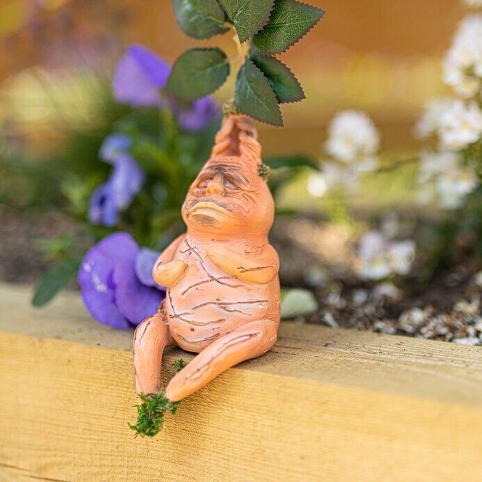 The Range | Garden Mile Mandrake Garden Ornament - Orange Garden Mile Mandrake Garden Ornament - Orange