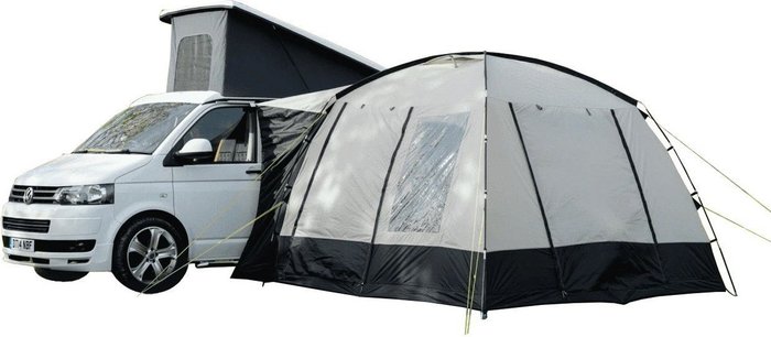 The Range | Olpro Olpro Cubo Campervan Awning With Fibreglass Poles - Grey/Black Olpro Olpro Cubo Campervan Awning With Fibreglass Poles - Grey/Black