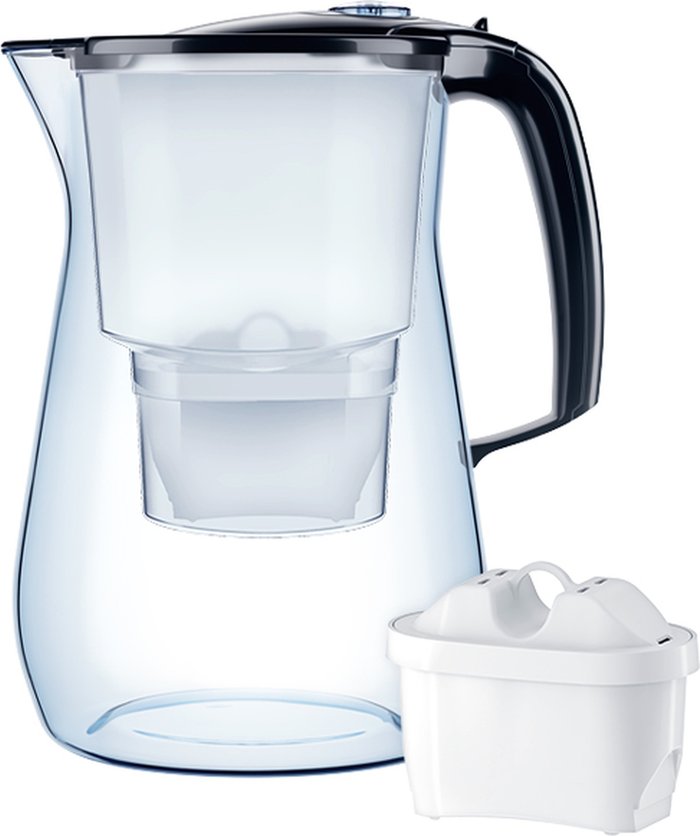 The Range | Aquaphor Aquaphor Onyx Water Filter Counter Top Jug Black With 1 X Maxfor+ Filter 4.2L Aquaphor Aquaphor Onyx Water Filter Counter Top Jug Black With 1 X Maxfor+ Filter 4.2L