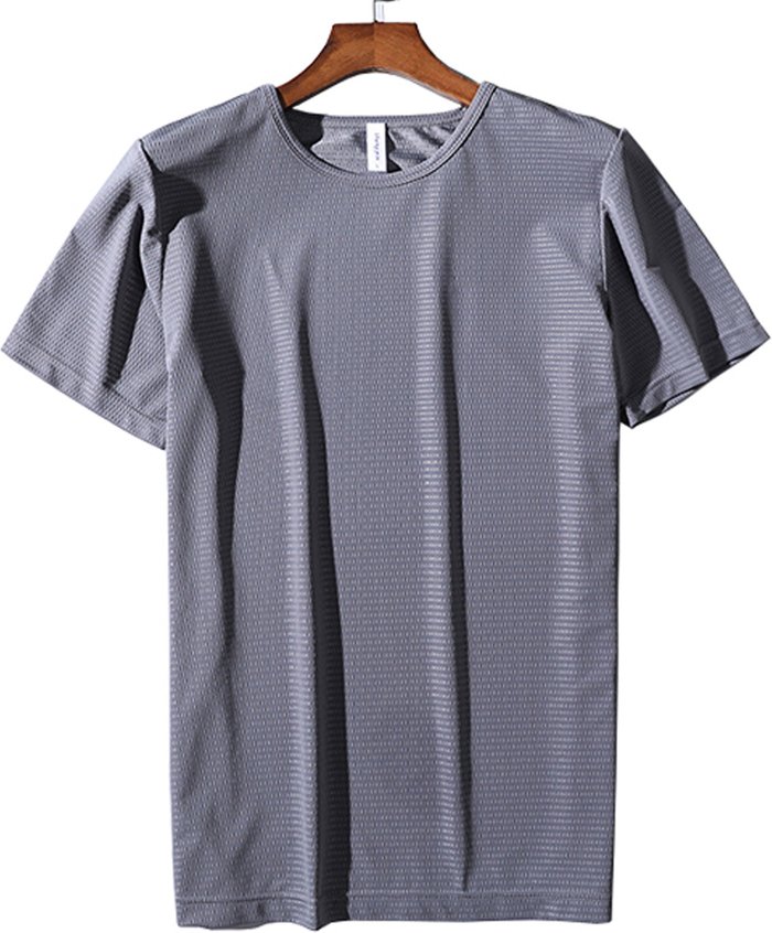 The Range | Cool Quick-Dry Sports T-Shirt - Grey / M Cool Quick-Dry Sports T-Shirt - Grey / M