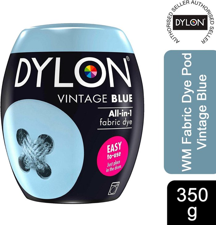 The Range | Dylon Dylon All-in-1 Machine Dye Pod - Vintage Blue Dylon Dylon All-in-1 Machine Dye Pod - Vintage Blue