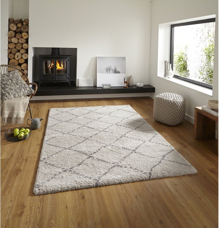 The Range | Royal Nomadic 5413 CreamGrey Rug - Cream/Grey / 230cm Royal Nomadic 5413 CreamGrey Rug - Cream/Grey / 230cm
