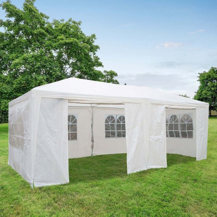The Range | Airwave Airwave 6m x 3m Value Party Tent Gazebo - White Airwave Airwave 6m x 3m Value Party Tent Gazebo - White