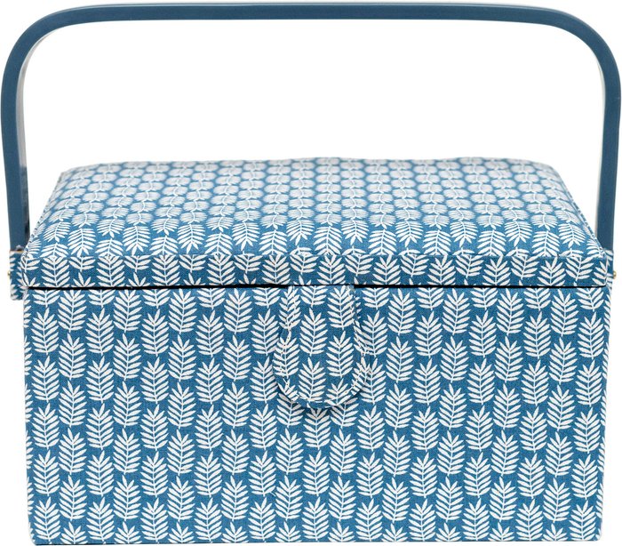 The Range | Korbond Korbond Sewing Basket - Blue Fern Korbond Korbond Sewing Basket - Blue Fern