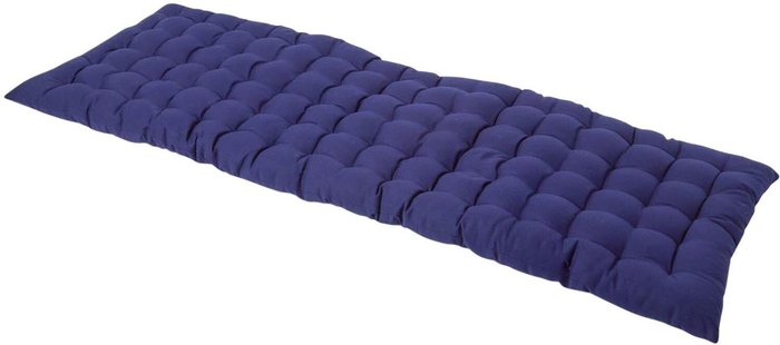 The Range | Homescapes Solid Garden Bench Pad Cushion - Navy / 143cm Homescapes Solid Garden Bench Pad Cushion - Navy / 143cm