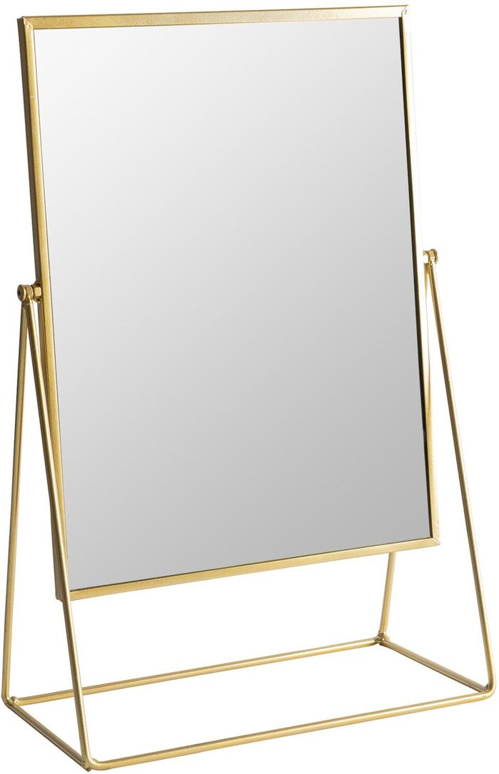The Range | Harbour Housewares Large Rectangle Dressing Table Mirror - Gold Harbour Housewares Large Rectangle Dressing Table Mirror - Gold
