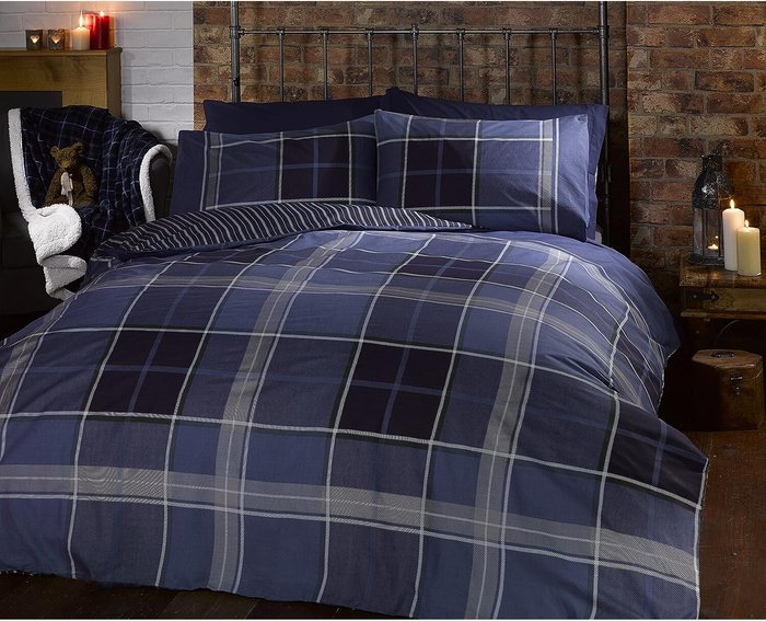 The Range | Rapport Home Furnishings Rapport Home Furnishings Double Argyle Duvet Set Blue Rapport Home Furnishings Rapport Home Furnishings Double Argyle Duvet Set Blue