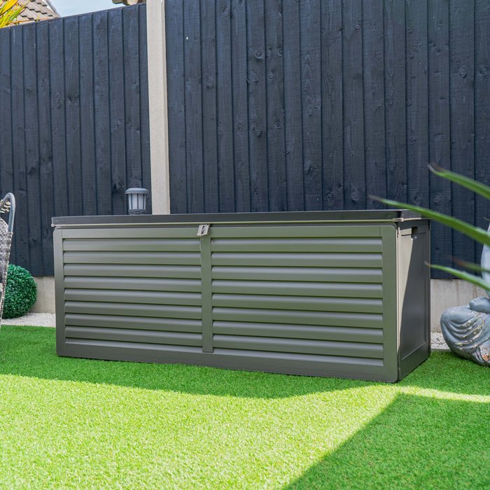 The Range | Airwave Airwave 103 Gal/390L Plastic Storage Box - Grey Airwave Airwave 103 Gal/390L Plastic Storage Box - Grey