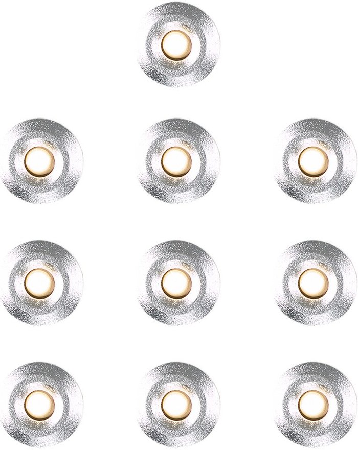The Range | ValueLights Decking Lights Silver Outdoor Decking Light - Silver ValueLights Decking Lights Silver Outdoor Decking Light - Silver
