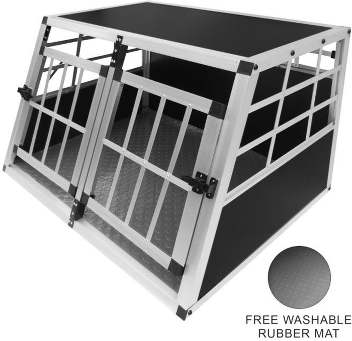 The Range | MONSTERSHOP Car Pet Crate - Small Double Doors MONSTERSHOP Car Pet Crate - Small Double Doors