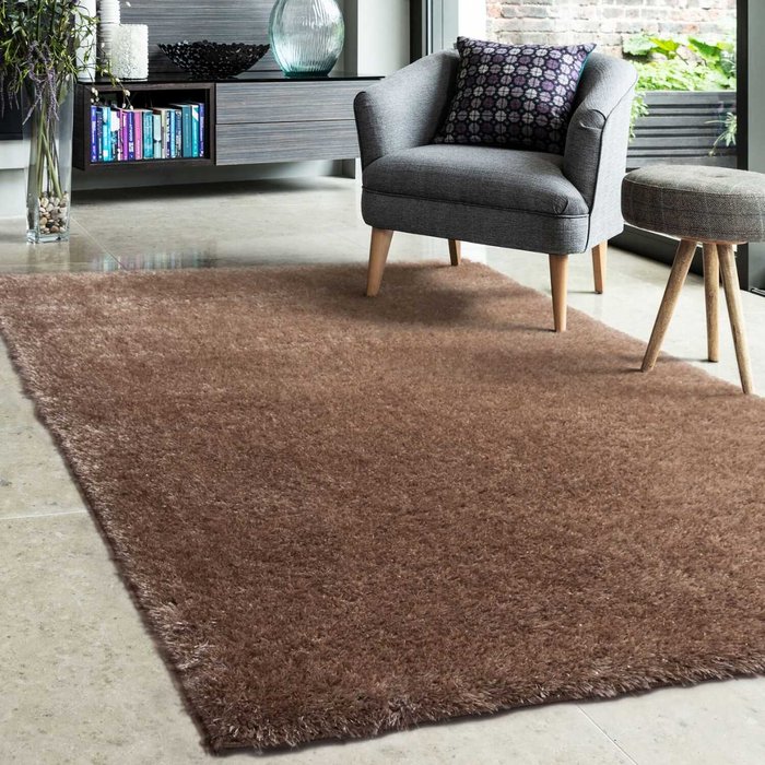 The Range | The Rug Wholesaler Shimmering Latte Shaggy Rug - Latte / 230cm The Rug Wholesaler Shimmering Latte Shaggy Rug - Latte / 230cm