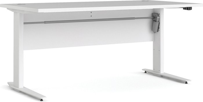 The Range | Furniture To Go Prima 150cm Desk with Adjustable Legs - White Furniture To Go Prima 150cm Desk with Adjustable Legs - White