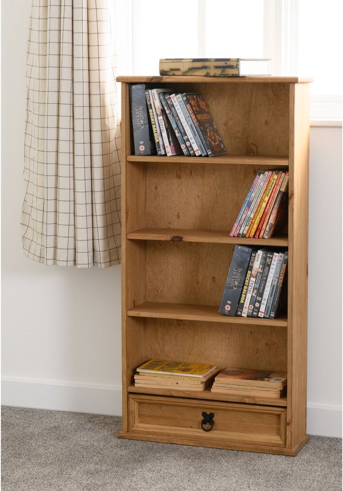 The Range | Seconique Corona One Drawer Shelving Unit - Pine Seconique Corona One Drawer Shelving Unit - Pine
