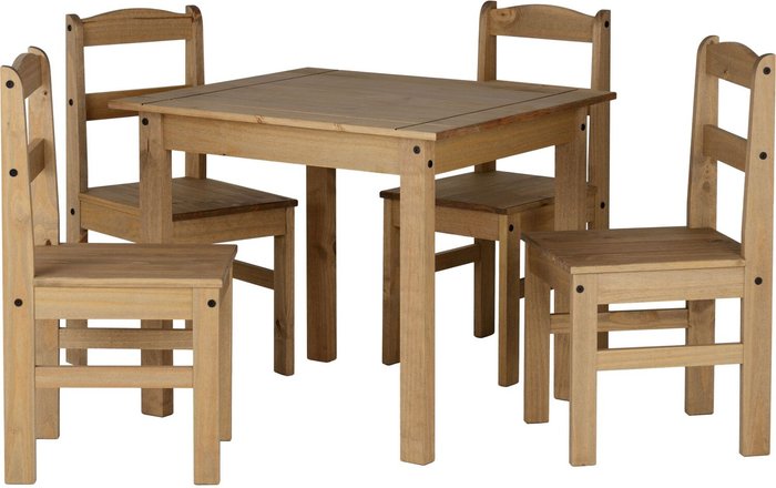 The Range | Seconique Panama Dining Set - natural wax Seconique Panama Dining Set - natural wax