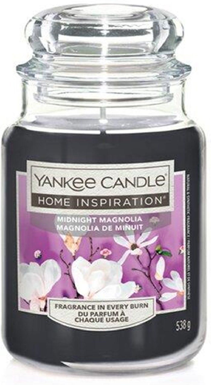 The Range | Yankee Candle Yankee Candle Scented Jar Candles Home Inspiration 538g - Midnight Magnolia Yankee Candle Yankee Candle Scented Jar Candles Home Inspiration 538g - Midnight Magnolia