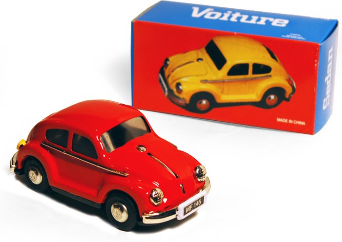 The Range | WATSONS CAR - Retro Tin Volkswagen Collectable - Red - Red WATSONS CAR - Retro Tin Volkswagen Collectable - Red - Red