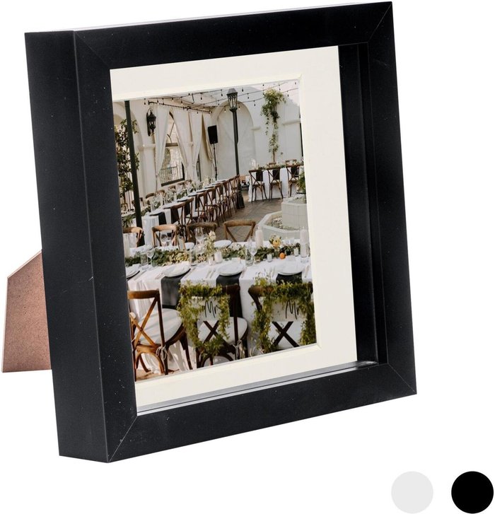 The Range | Nicola Spring 3D Box Photo Frame - 6 x 6 Nicola Spring 3D Box Photo Frame - 6 x 6
