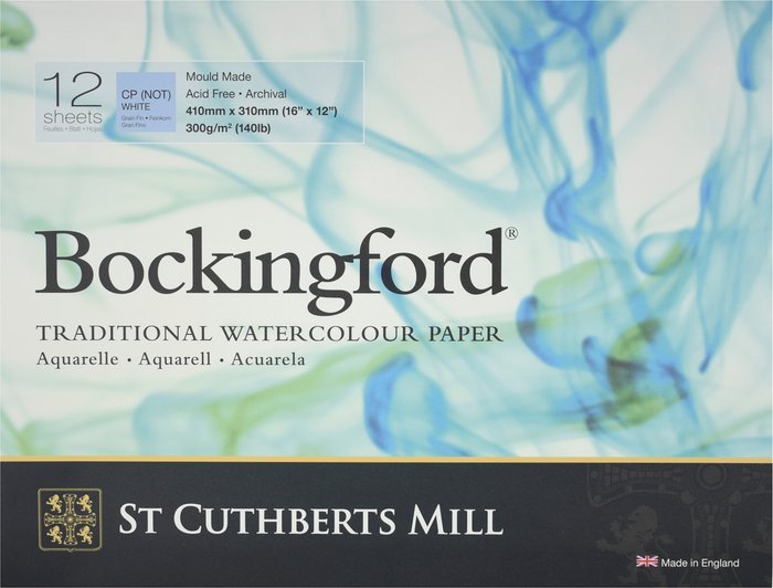 The Range | Bockingford Bockingford Gummed Water Colour Pad - 30.2cm Bockingford Bockingford Gummed Water Colour Pad - 30.2cm