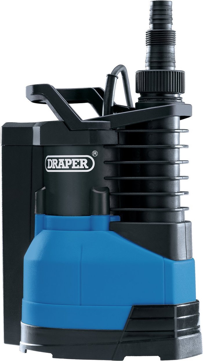 The Range | Draper Draper Submersible Dirty Water Pump with Float Switch - Black Draper Draper Submersible Dirty Water Pump with Float Switch - Black