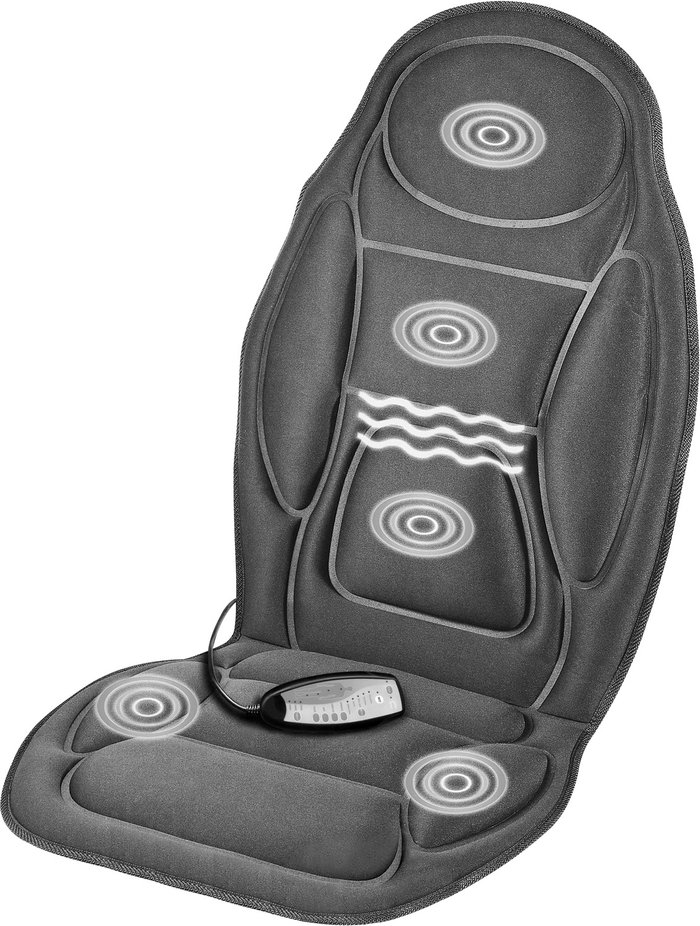 The Range | Lifemax Heated Back and Seat Massager - Black Lifemax Heated Back and Seat Massager - Black