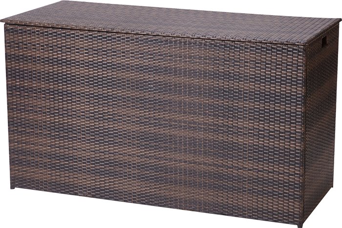The Range | Teamson Home Teamson Home Wicker 154 Gallon Outdoor Deck Box for Cushions Storage Brown Teamson Home Teamson Home Wicker 154 Gallon Outdoor Deck Box for Cushions Storage Brown