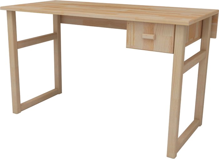 The Range | Destina Home Virtual Wood Computer Desk with Drawer - Natural Destina Home Virtual Wood Computer Desk with Drawer - Natural