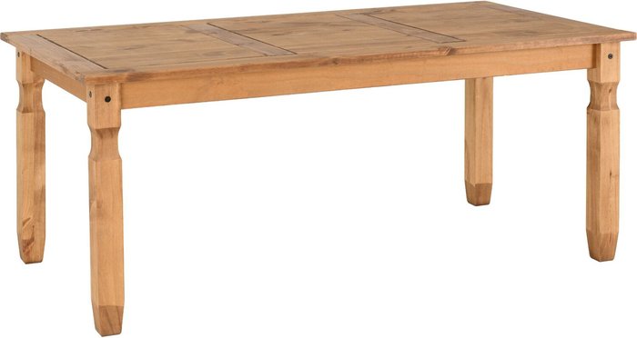 The Range | Seconique Corona 5' and 6' Dining Table - Brown / 182cm Seconique Corona 5' and 6' Dining Table - Brown / 182cm