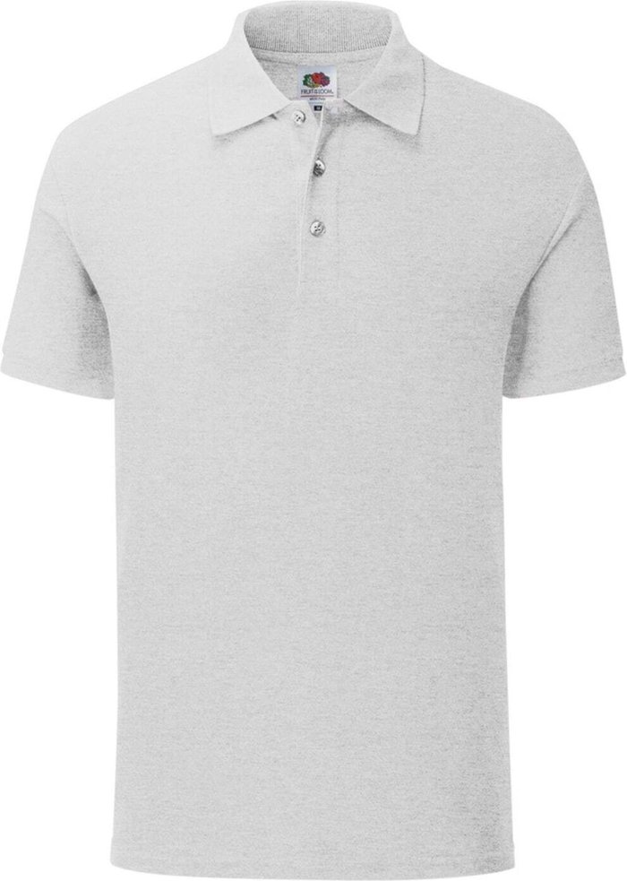 The Range | Fruit Of The Loom Mens Tailored PolyCotton Piqu Polo Shirt - PC3572 - Heather Grey / Heather Grey / S Fruit Of The Loom Mens Tailored PolyCotton Piqu Polo Shirt - PC3572 - Heather Grey / Heather Grey / S