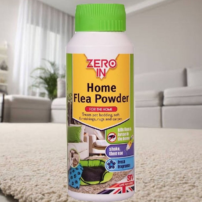 The Range | Zero In Zero In Home Flea Killer Powder Treatment Shake Vac Carpet Bedding Fresh 300g - Neutral Zero In Zero In Home Flea Killer Powder Treatment Shake Vac Carpet Bedding Fresh 300g - Neutral