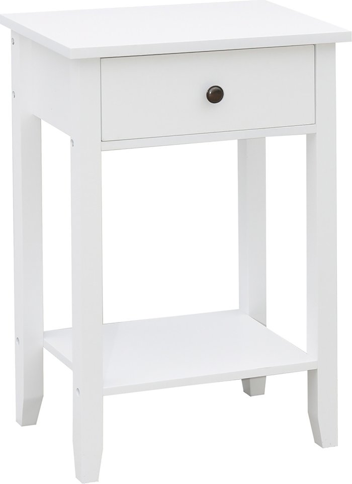 The Range | Windsor 1 Drawer White Console Table - White Windsor 1 Drawer White Console Table - White