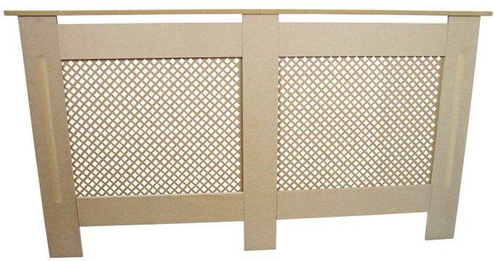 The Range | Monstershop Radiator Cover MDF Unfinished 1720mm - Brown Monstershop Radiator Cover MDF Unfinished 1720mm - Brown